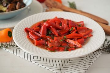 Salata de ardei copti